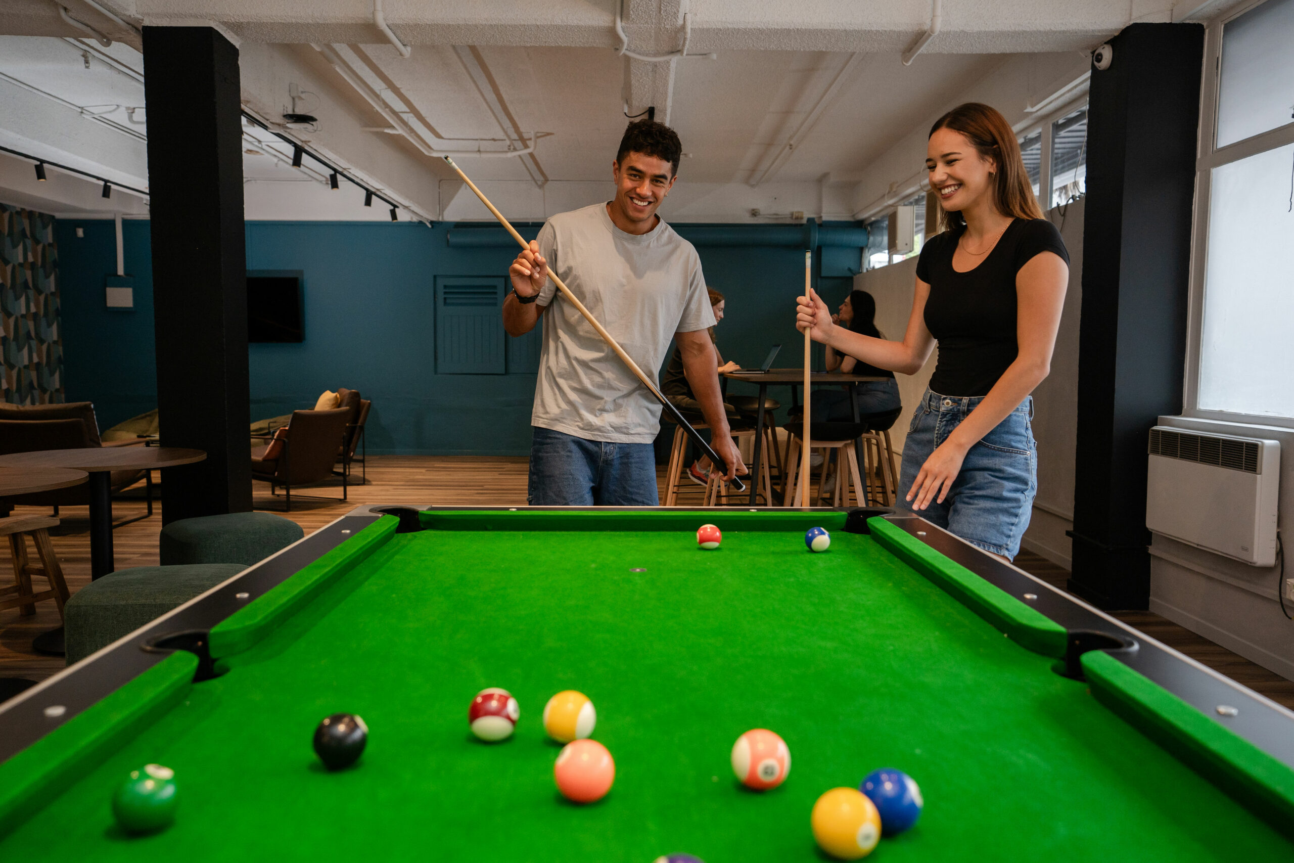 Pool Table at Haka House Auckland City