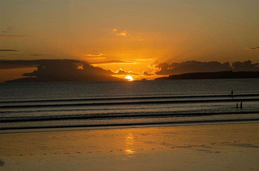 beach sunset