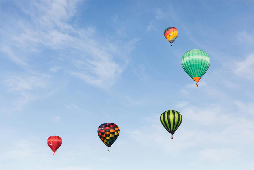 hot air ballons
