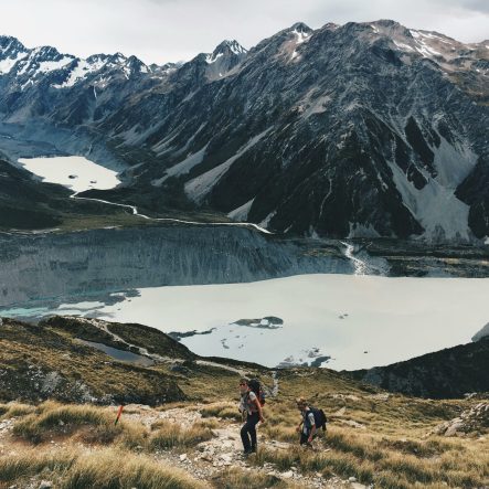 New Zealand hiking